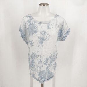 Magaschoni tie-dye linen shirt